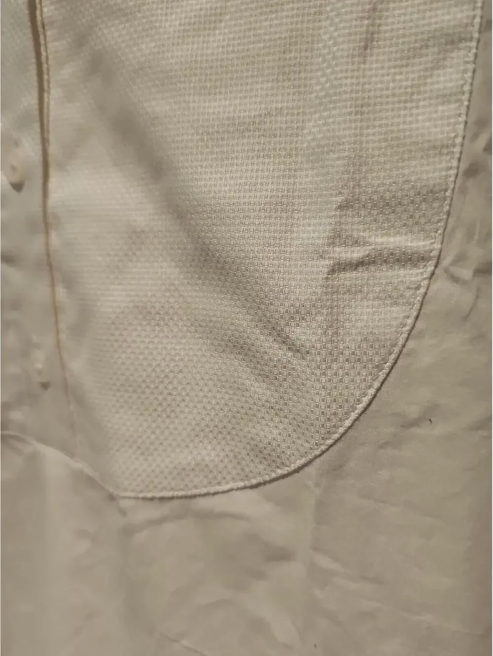 J. CREW White Half Button Down Tunic Blouse Size XS Oversized 100% Cotton